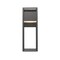 Z-Lite Barwick 1 Light Outdoor Wall Sconce, Black & Etched 585M-BK-LED - alternate 5